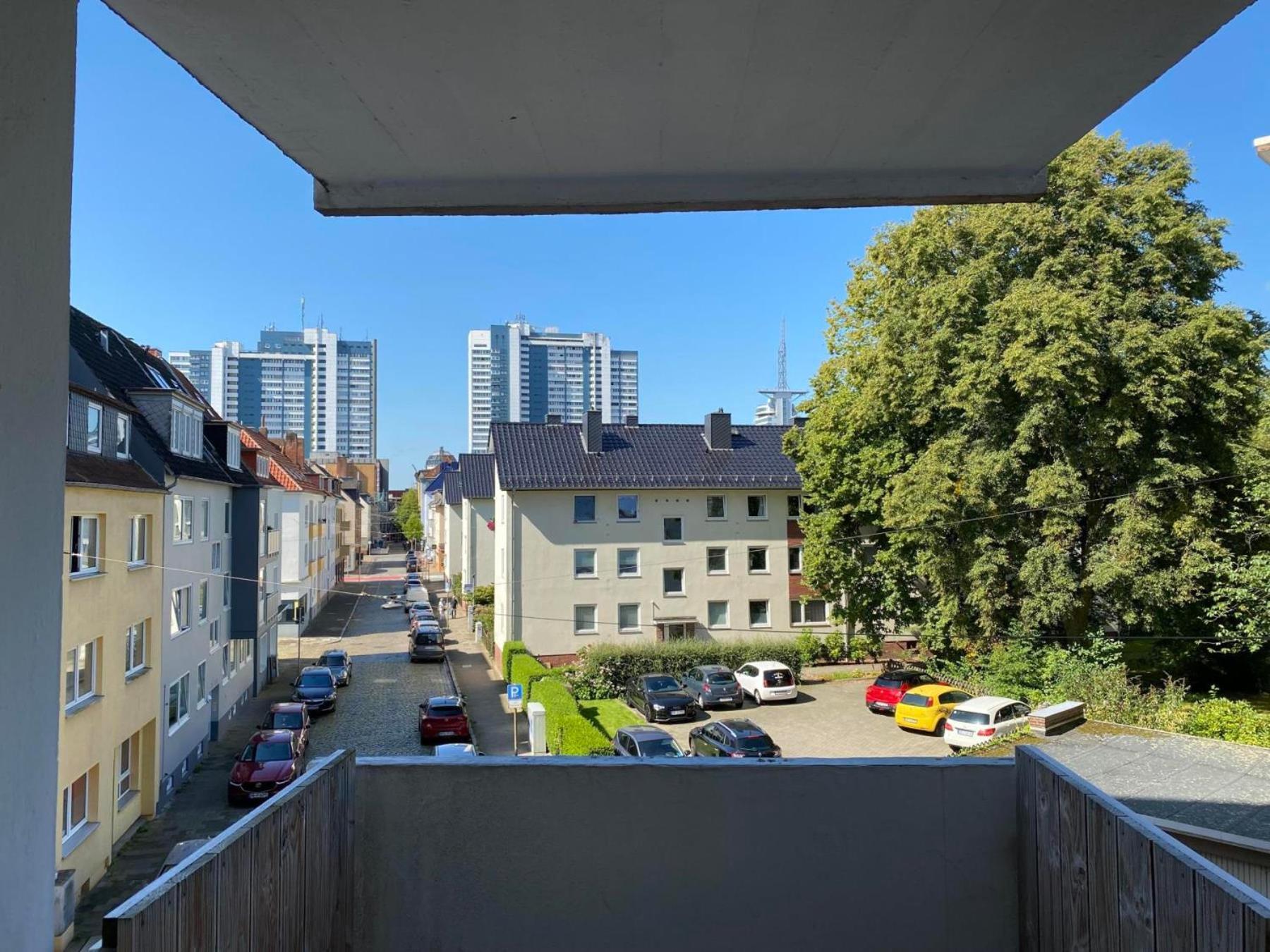 Fewo Am Deich 1 Zentral Mit Stadtblick Und Kontaktloser Check In Bremerhaven Ngoại thất bức ảnh
